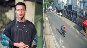 VÍDEO: Morre motociclista que bateu contra poste ao se distrair usando celular em Americana