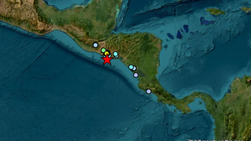 Terremoto de magnitude 6,3 atinge costa de El Salvador