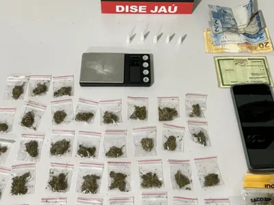 Polícia Civil prende homem com porções maconha e cocaína em Jaú