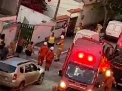 Explosão de botijão de gás de cozinha deixa duas pessoas feridas em Cabo Frio