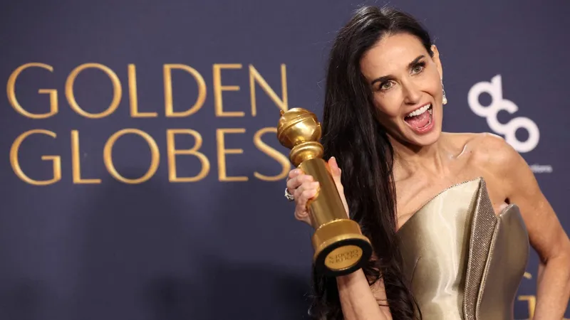 Relembre a carreira de Demi Moore, que ganhou seu primeiro Globo de Ouro