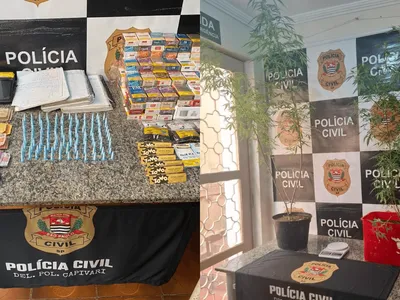 Polícia de Capivari apreende 131 porções de cocaína e prende dois suspeitos durante operação