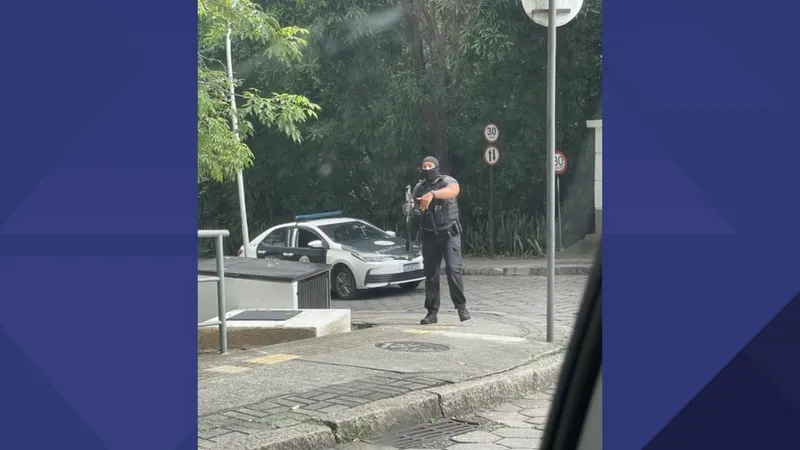 Policiais entram na Fiocruz para tentar localizar criminosos; tiro atingiu janela da fundação