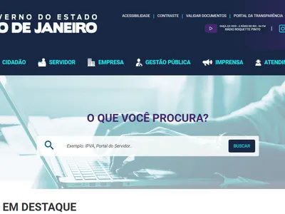 Portal do Governo do Estado recebe novos recursos de acessibilidade