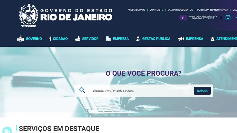 Portal do Governo do Estado recebe novos recursos de acessibilidade