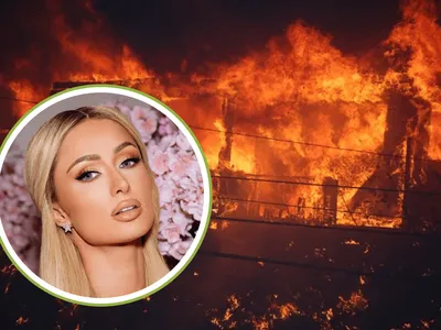 Paris Hilton desabafa após ver mansão ser destruída em incêndio pela TV