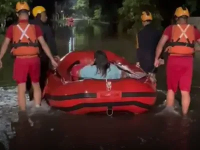 Chuva em Peruíbe supera volume esperado para o mês e deixa centenas desabrigados