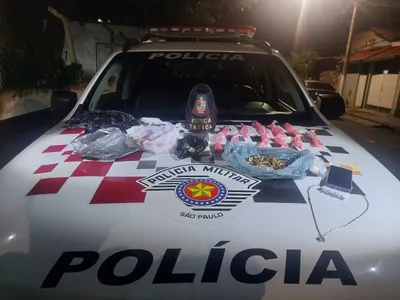 Polícia Militar prende homem por tráfico de drogas em Cruzeiro