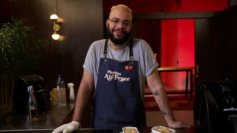 Well é campeão do Mestres da Air Fryer: “Senti o coração quase parar de bater”