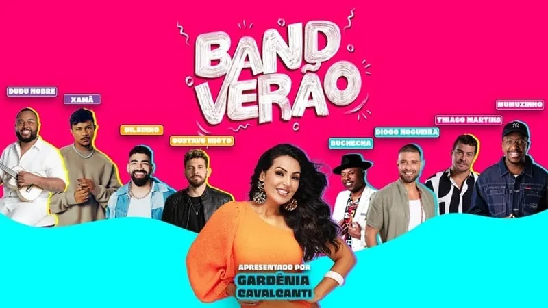 Band Verão apresenta shows, quadros e entrevistas exclusivas em praia do Rio de Janeiro