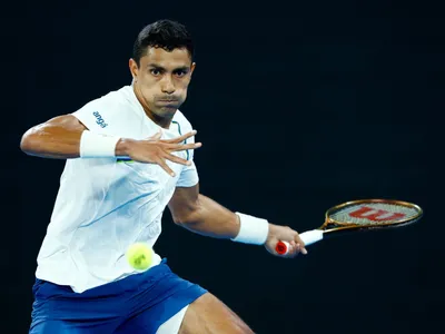 Australian Open: Thiago Monteiro permite virada e é eliminado na primeira rodada