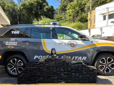 Polícia Rodoviária apreende 200 kg de maconha na Raposo Tavares, em São Roque