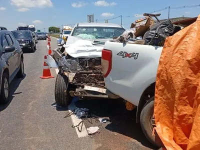 Engavetamento entre quatro veículos deixa 12 feridos em rodovia de Jaguariúna