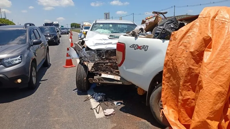 Engavetamento entre quatro veículos deixa 12 feridos em rodovia de Jaguariúna