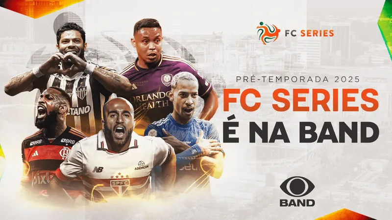 Band transmite os jogos da FC Series com exclusividade na TV aberta a partir desta quarta-feira