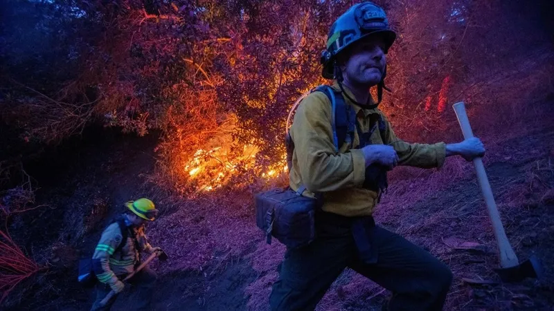 Incêndios na Califórnia podem ter sido causados por fogos de artifício do Réveillon