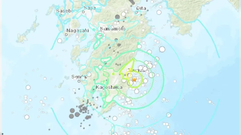 Terremoto de magnitude 6,9 atinge sudoeste do Japão