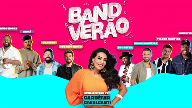 Band Verão apresenta shows, quadros e entrevistas exclusivas em praia do Rio de Janeiro