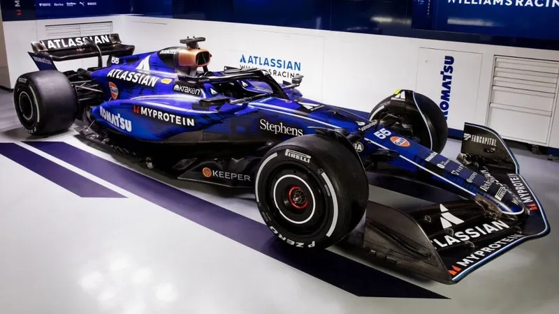 Williams revela FW47 com pintura especial para temporada de 2025 da Fórmula 1