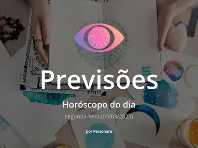 Horóscopo do dia: previsões dos signos para hoje, segunda-feira (03/03/2025)