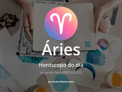 Horóscopo do dia para Áries: veja a previsão para hoje, segunda-feira (08/08/2022)