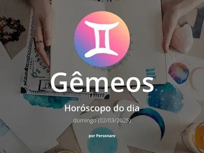 Horóscopo de Gêmeos: veja a previsão para hoje, domingo (02/03/2025)