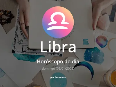 Horóscopo de Libra: veja a previsão para hoje, domingo (05/01/2025)