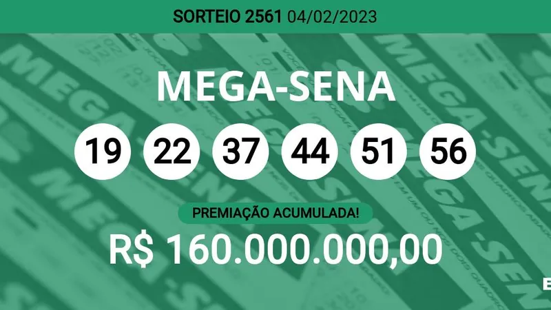 Aposta mínima da Mega-Sena, com seis dezenas, custa R$ 4,50 e pode ser feita na internet