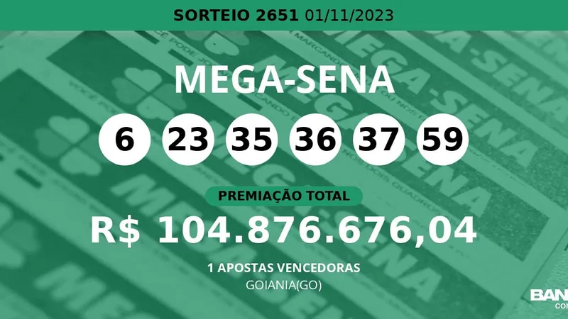 Apostador de Goiânia ganha mais de R$ 6 milhões na Quina, Goiás