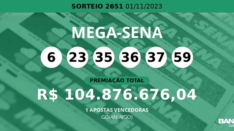 Mega-Sena: Qual foi o primeiro sorteio da história do concurso