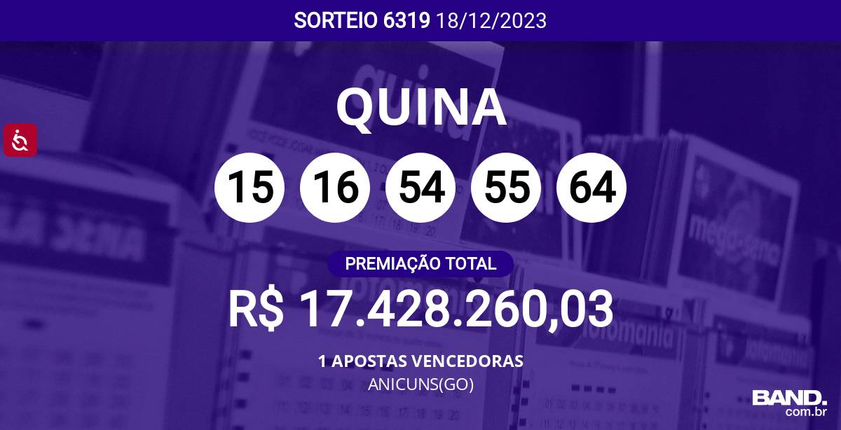 Milionária; concurso 3: nenhuma aposta vence o prêmio máximo; 19 apostas  com cinco acertos e um trevo levam R$ 20 mil, Loterias