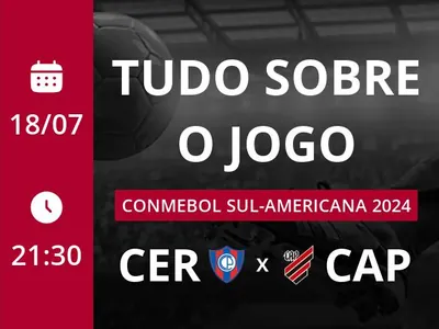 Cerro Porteño x Athletico-PR: placar ao vivo, escalações, lances, gols e mais