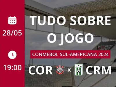 Corinthians x Racing-URU: placar ao vivo, escalações, lances, gols e mais