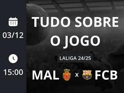 Mallorca x Barcelona: placar ao vivo, escalações, lances, gols e mais