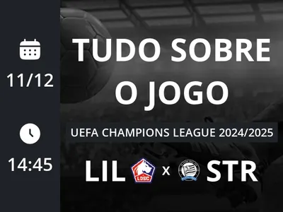 Lille x Sturm Graz: placar ao vivo, escalações, lances, gols e mais