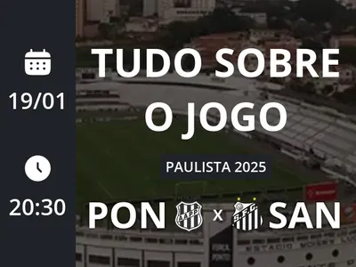 Ponte Preta x Santos: placar ao vivo, escalações, lances, gols e mais