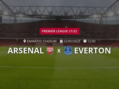 Arsenal x Everton: placar ao vivo, escalações, lances, gols e mais