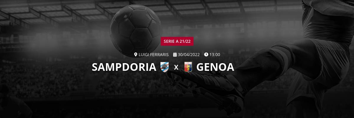 Sampdoria x Genoa: que horas é o jogo hoje, onde vai ser e mais