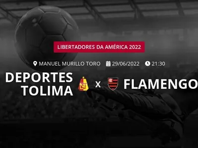 Deportes Tolima x Flamengo: que horas é o jogo hoje, onde vai ser e mais