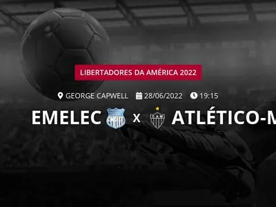 Emelec x Atlético-MG: placar ao vivo, escalações, lances, gols e mais