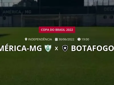 América-MG x Botafogo: que horas é o jogo hoje, onde vai ser e mais