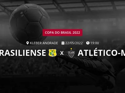 Brasiliense x Atlético-MG: que horas é o jogo hoje, onde vai ser e mais