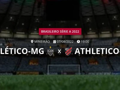Atlético-MG x Athletico-PR: placar ao vivo, escalações, lances, gols e mais