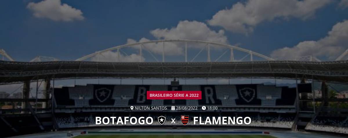 Assistir Botafogo x Flamengo ao vivo Grátis HD 28/08/2022 -  !