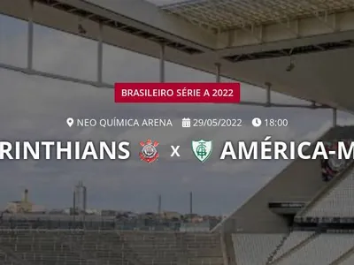 Corinthians x América-MG: que horas é o jogo hoje, onde vai ser e mais