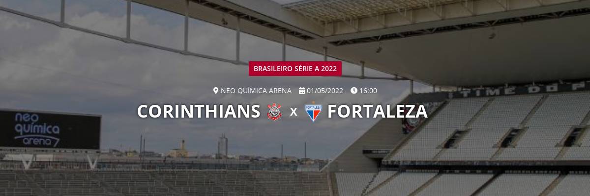 Brasileirão Série A 2022 – Vendas de ingressos: Corinthians x Fortaleza  (1/5) na Neo Química Arena