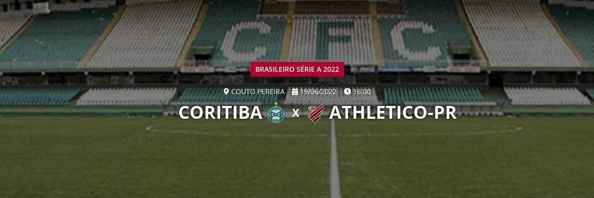 Coritiba inerte e Athletico sem noção só empataram na rodada