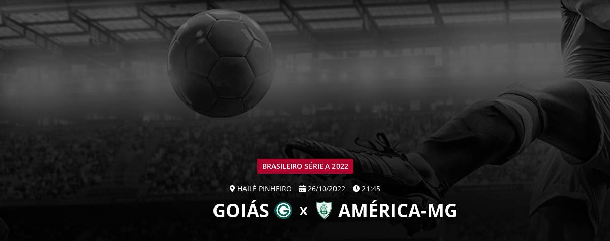 Onde vai passar o jogo do GOIÁS X AMÉRICA-MG hoje (06/12)? Passa na GLOBO  ou SPORTV? Veja onde assistir GOIÁS X AMÉRICA-MG ao vivo com imagens -  Portal da Torcida