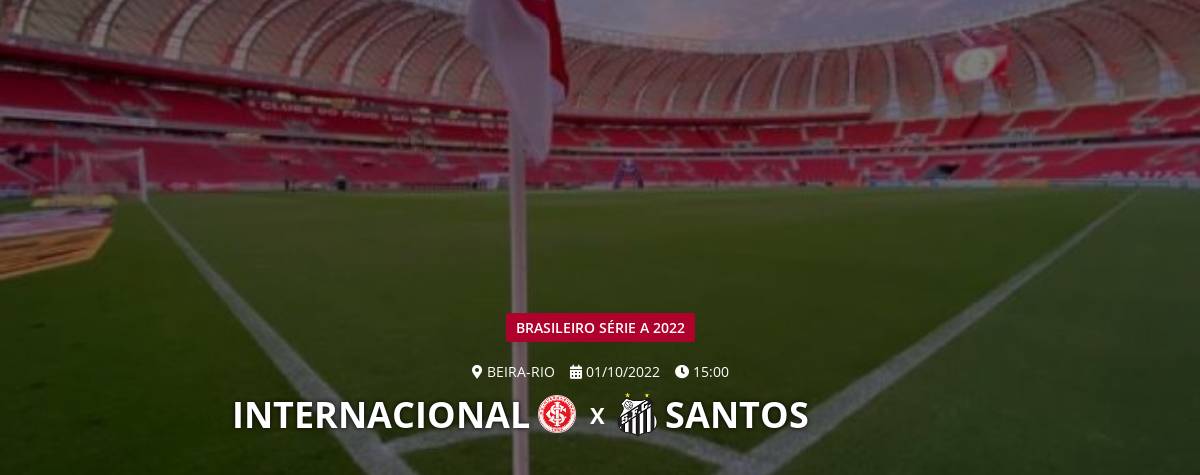 Que hora o Inter joga hoje no Beira-rio?