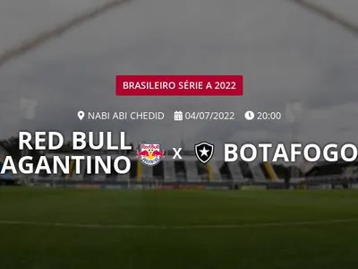Red Bull Bragantino x Botafogo: placar ao vivo, escalações, lances, gols e mais